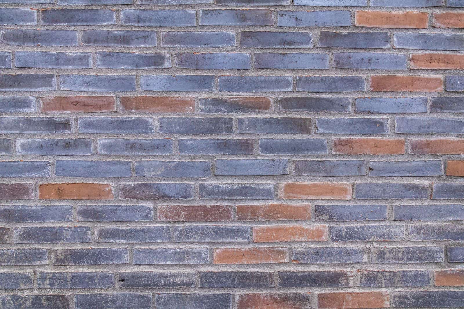 Rustic brickwork photographed close up